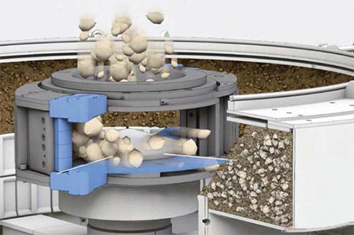 金剛砂制砂機(jī)原理圖