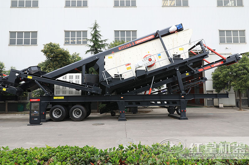 移動式砂石分離機