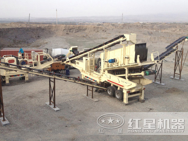 移動(dòng)破碎站無(wú)人作業(yè)