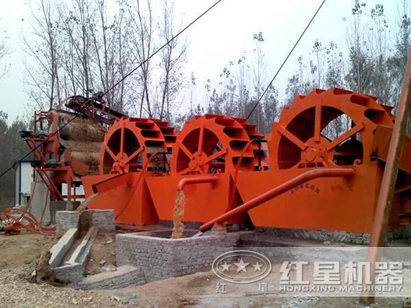 水洗砂生產(chǎn)線