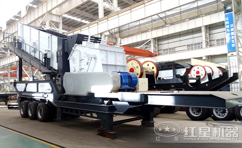 搭配反擊破輪胎移動破碎機