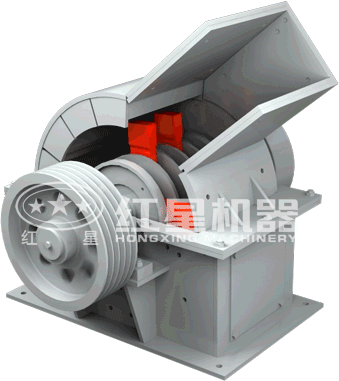 錘式破碎機動態(tài)原理圖展示