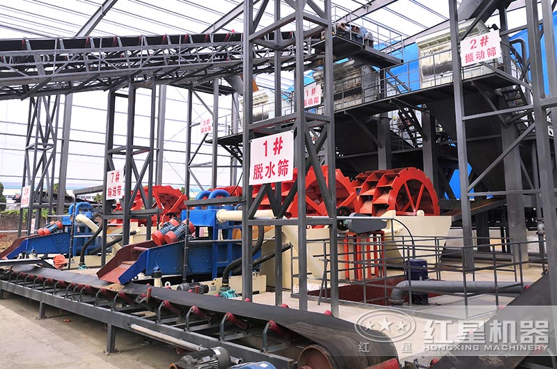 輪斗式洗石機工作現(xiàn)場圖片 輪斗式洗石機工作現(xiàn)場圖片