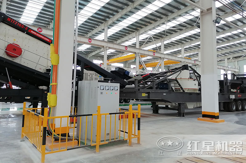 移動制砂一體機圖片