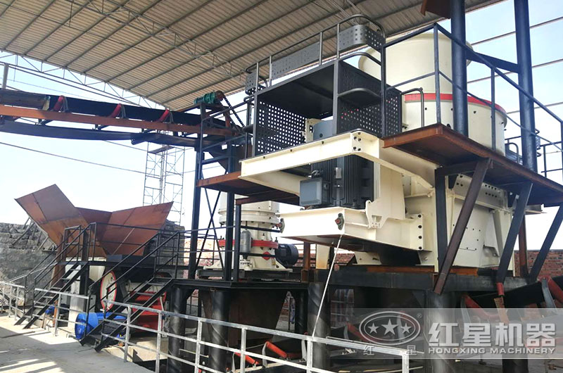 大理石下角料加工現(xiàn)場實拍圖