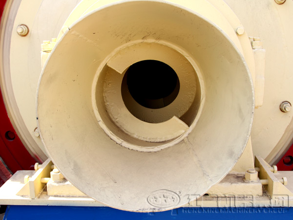 石英砂球磨機給礦部