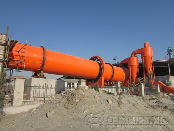 頁巖烘干機(jī)客戶生產(chǎn)現(xiàn)場