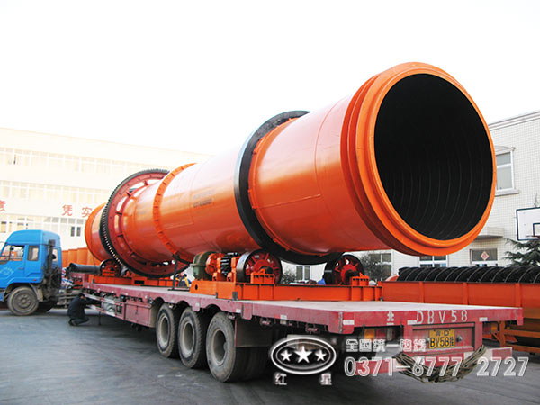 鉀長石烘干機發(fā)貨現(xiàn)場