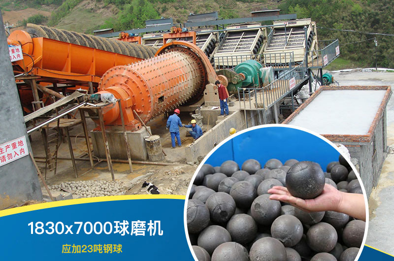 球磨機工作現(xiàn)場圖片