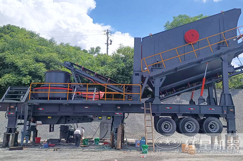 建筑廢料移動制沙機圖片