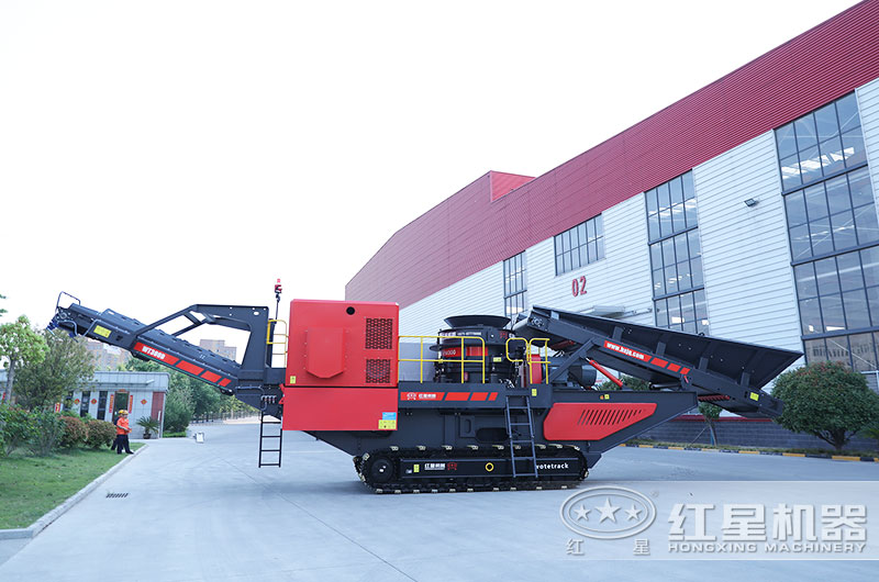 建筑廢料移動制沙機圖片