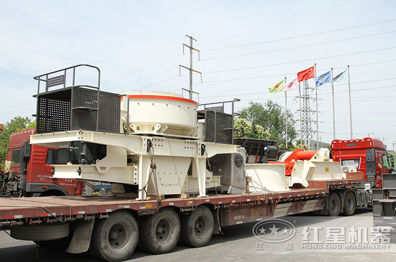 石子整形機(jī)發(fā)貨現(xiàn)場圖片