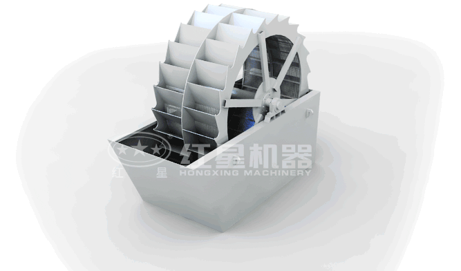 洗砂機(jī)動(dòng)態(tài)原理圖展示