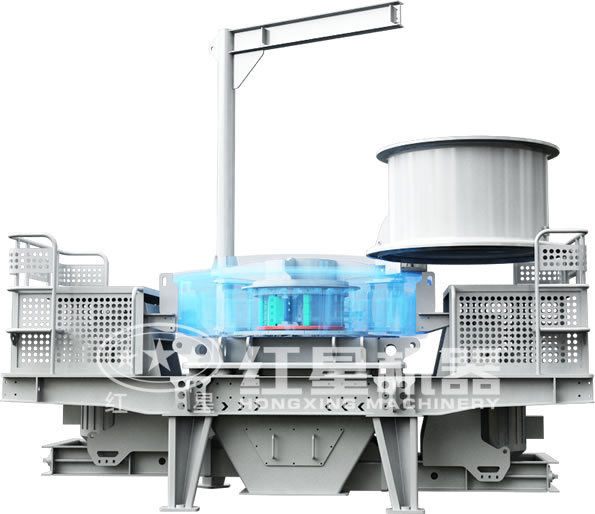 HVI沖擊式制砂、整形機內(nèi)部結(jié)構(gòu)圖