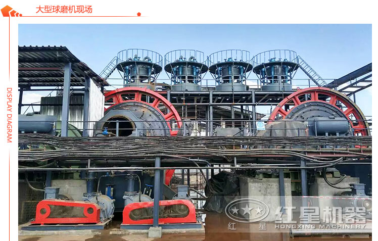 大型球磨機(jī)現(xiàn)場(chǎng)