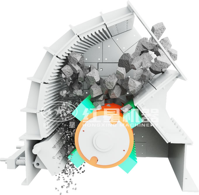 重錘式石頭破碎機工作原理圖展示 重錘式石頭破碎機工作原理圖展示