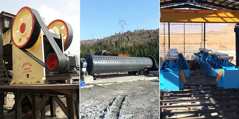 銅鎳礦加工的三個階段