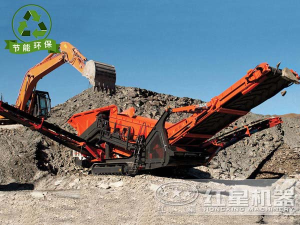 環(huán)保型流動性石子加工機(jī)山西客戶現(xiàn)場