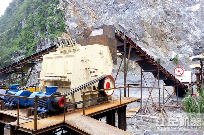 時(shí)產(chǎn)500噸的花崗巖碎石機(jī)生產(chǎn)線(xiàn)
