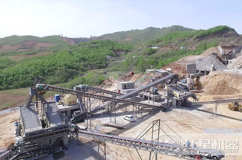 紅星大型碎石設(shè)備客戶現(xiàn)場