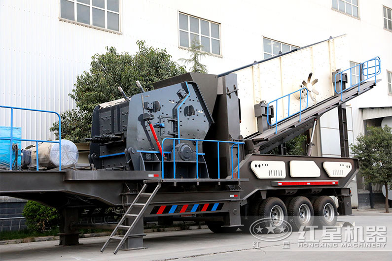 車載流動反擊式破碎機(jī) 車載流動反擊式破碎機(jī)