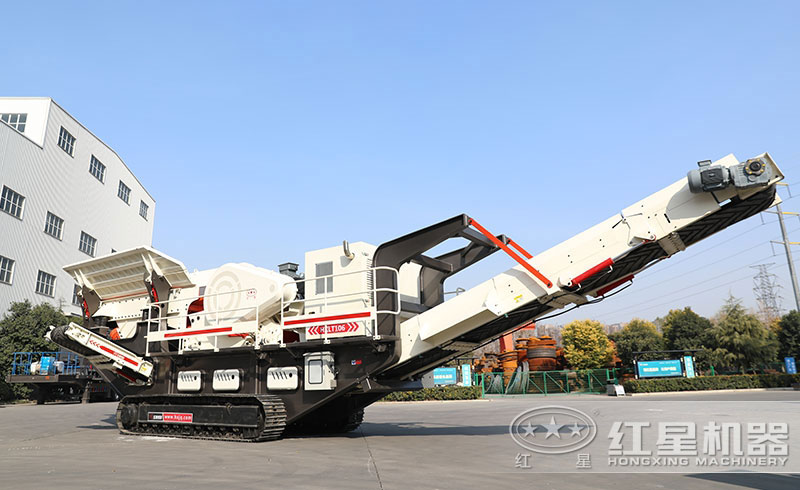 履帶顎破移動站