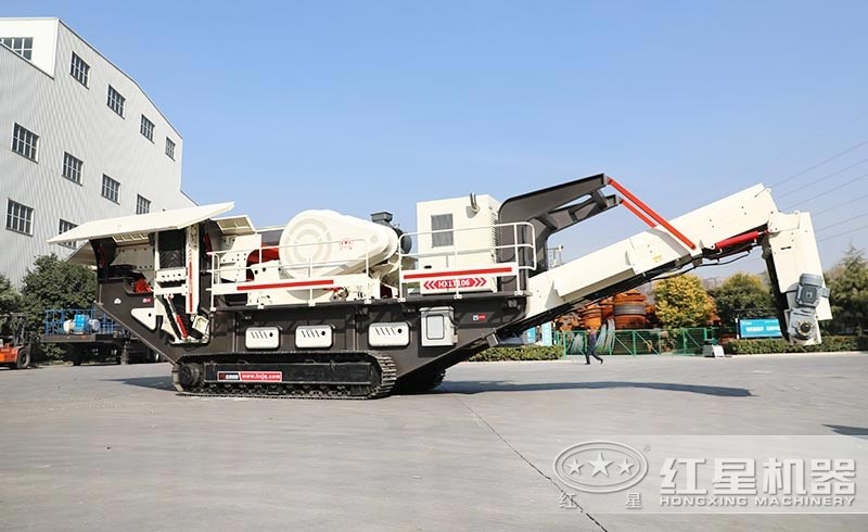 履帶式建筑垃圾破碎機(jī) 履帶式建筑垃圾破碎機(jī)