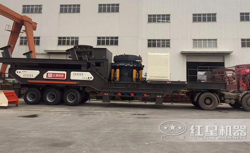 輪胎式移動一體磕石機 輪胎式移動一體磕石機