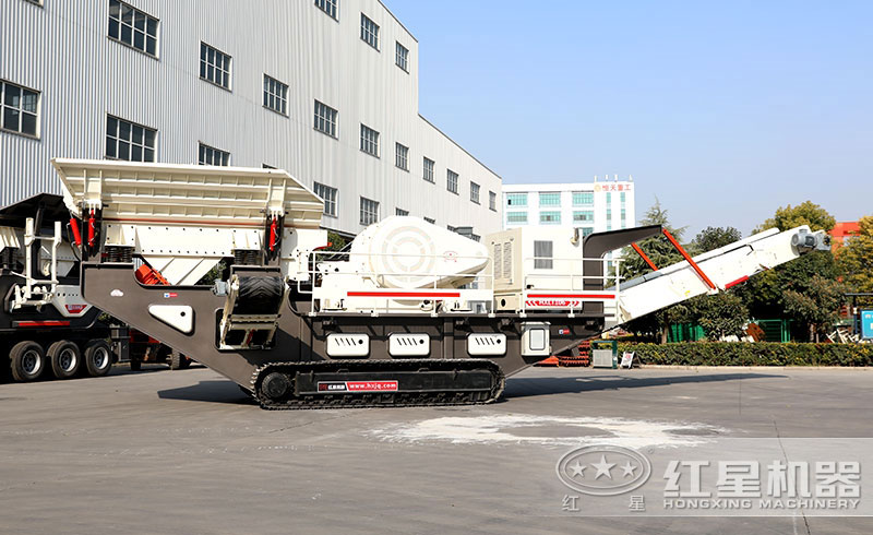 履帶式大型移動粉石、沙機