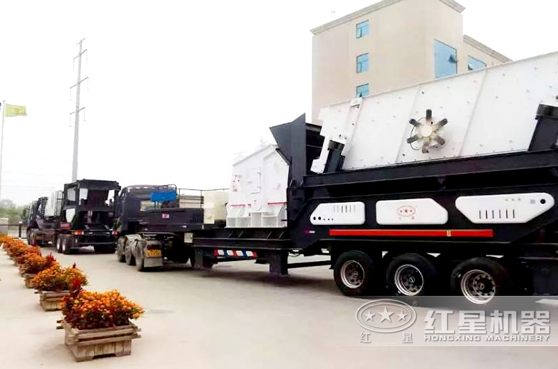 移動(dòng)打石機(jī)設(shè)備每天發(fā)貨不斷