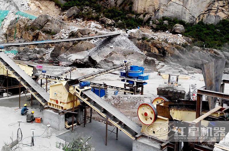 砂石料破碎機(jī)用戶現(xiàn)場