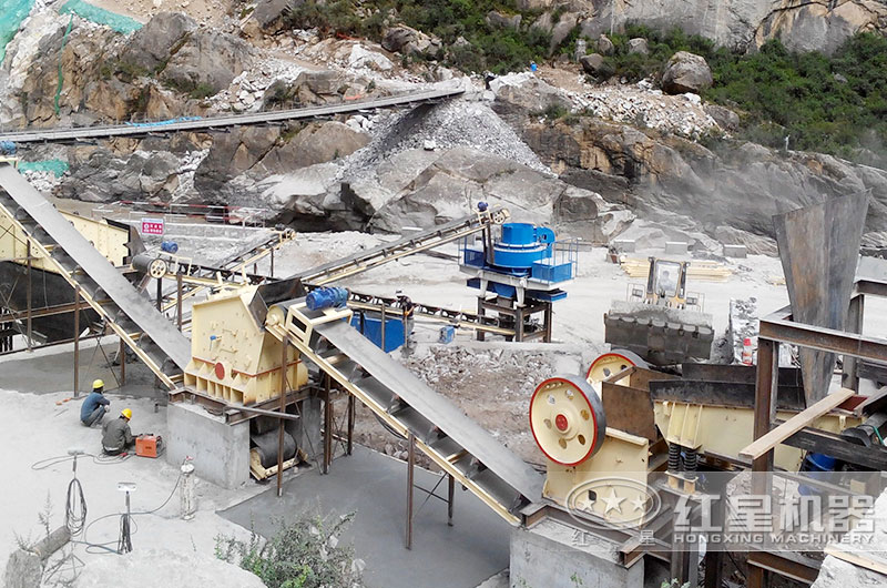 砂石生產(chǎn)線現(xiàn)場 砂石生產(chǎn)線現(xiàn)場