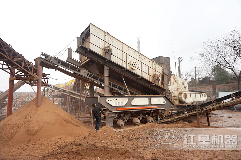 建筑垃圾破碎站現(xiàn)場(chǎng)實(shí)拍 建筑垃圾破碎站現(xiàn)場(chǎng)實(shí)拍