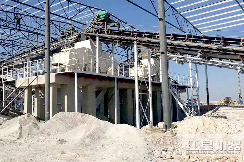 時(shí)產(chǎn)800噸石料生產(chǎn)線案例現(xiàn)場圖