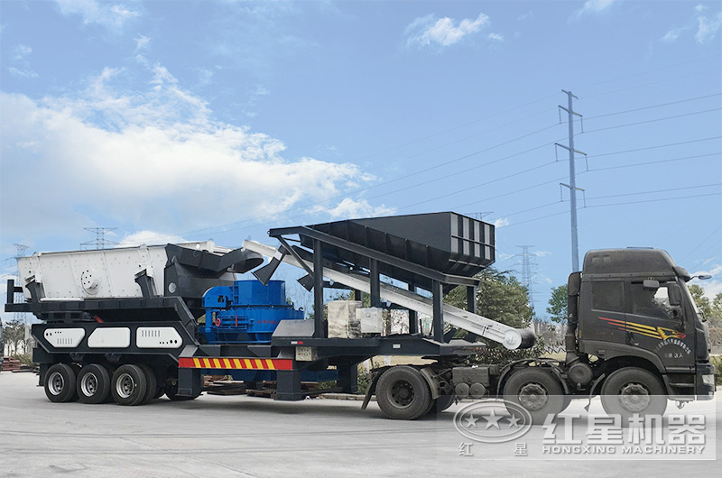 輪胎式移動(dòng)制砂機(jī)