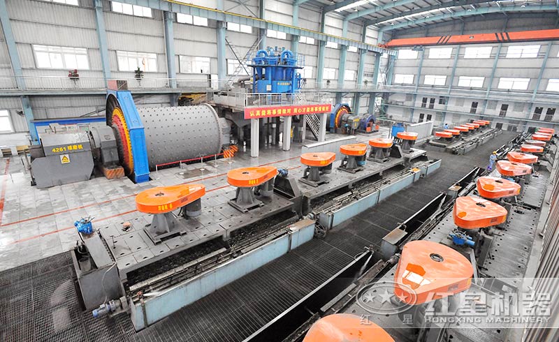 球磨機(jī)生產(chǎn)現(xiàn)場(chǎng)