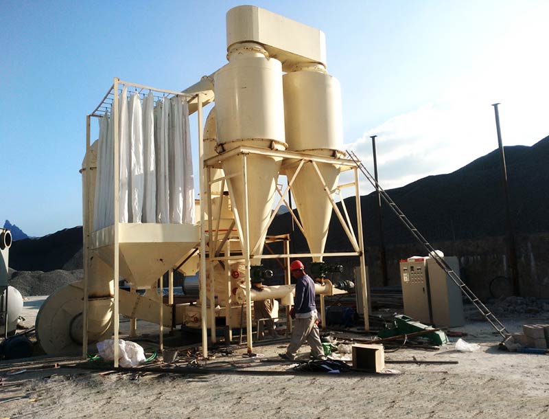 石灰石磨粉生產(chǎn)線