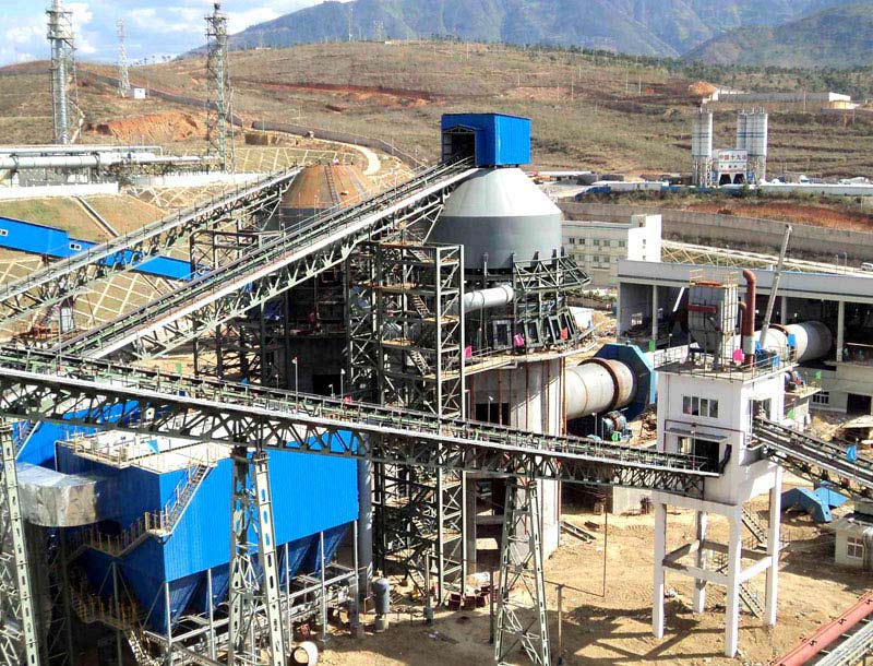 石灰回轉(zhuǎn)窯生產(chǎn)線